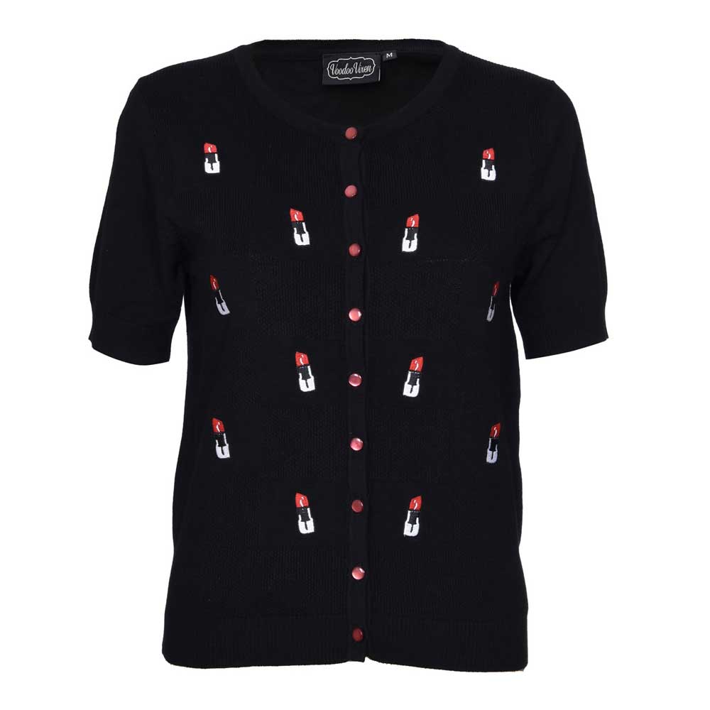 Voodoo Vixen - Gianna Cardigan - Black